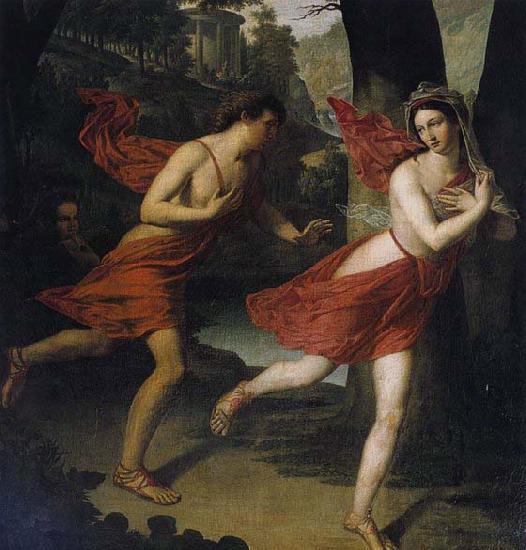 Robert Bateman Pauline as Daphne Fleeing from Apollo